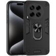 Защитный чехол Deexe Hybrid Shell для TECNO Camon 30 (CL6) - Black (352117B)