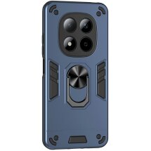 Защитный чехол Deexe Hybrid Shell для Xiaomi Redmi Note 15 Pro 5G - Blue: фото 1 з 7