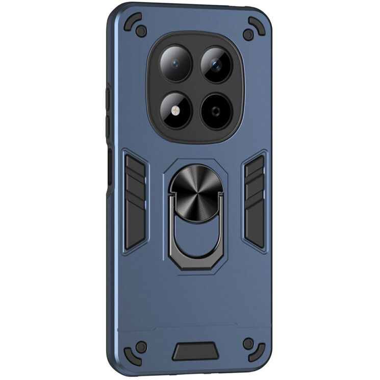 Защитный чехол Deexe Hybrid Shell для Xiaomi Redmi Note 15 Pro 5G - Blue (405024L) Защитный чехол Deexe Hybrid Shell для Xiaomi Redmi Note 15 Pro 5G - Blue: фото 1 з 7