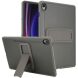 Защитный чехол Deexe Kick Shell для Samsung Galaxy Tab S9 (X710/716) / S9 FE (X510/516) - Grey (333051H). Фото 1 из 10