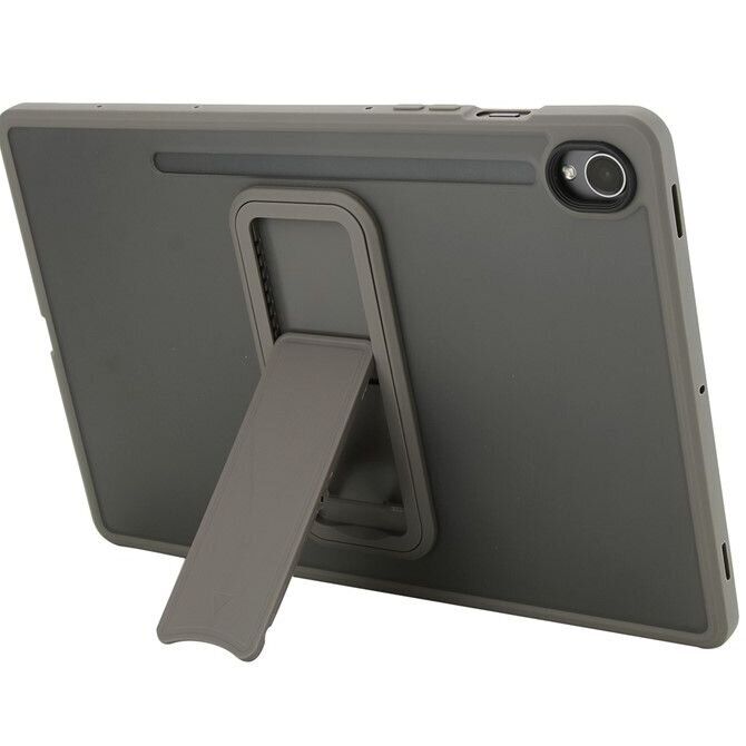 Защитный чехол Deexe Kick Shell для Samsung Galaxy Tab S9 (X710/716) / S9 FE (X510/516) - Grey: фото 2 из 10