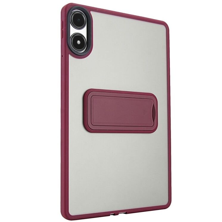 Защитный чехол Deexe Kick Shell для Xiaomi Redmi Pad Pro / Poco Pad - Wine Red: фото 4 из 11