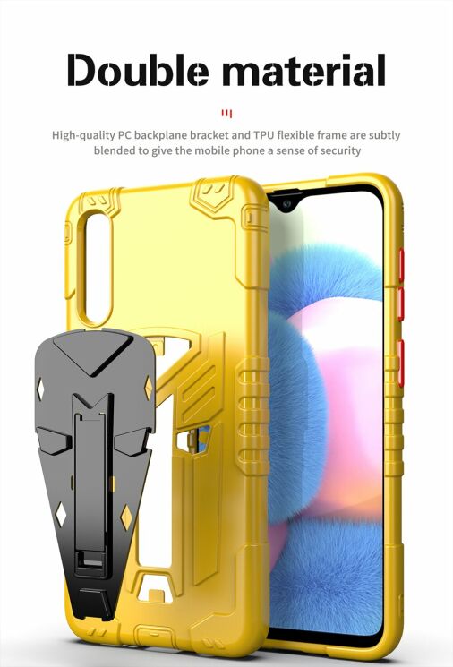 Защитный чехол Deexe King Kong Series для Samsung Galaxy A30s (A307) / A50s (A507) - Black: фото 8 из 11