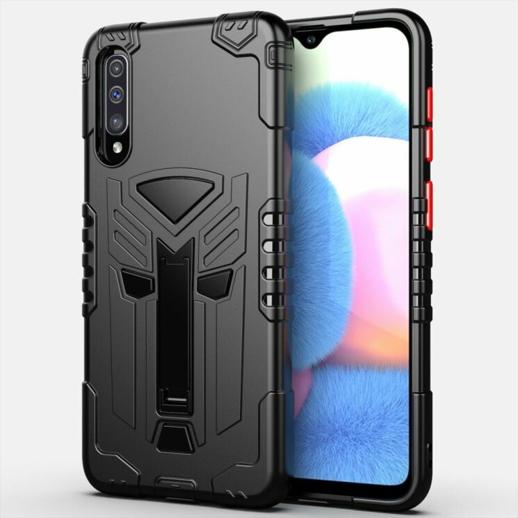Защитный чехол Deexe King Kong Series для Samsung Galaxy A30s (A307) / A50s (A507) - Black: фото 1 из 11