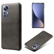 Захисний чохол Deexe Leather Back Cover для Xiaomi 12 / 12X - Black (295025B)