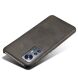 Захисний чохол Deexe Leather Back Cover для Xiaomi 12 / 12X - Black (295025B). Фото 3 з 6