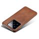 Захисний чохол Deexe Leather Back Cover для Xiaomi 14 - Brown (342226Z). Фото 4 з 4