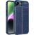 Захисний чохол Deexe Leather Cover для Apple iPhone 16e - Blue: фото 1 з 7