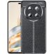 Защитный чехол Deexe Leather Cover для Honor Magic 7 Lite - Black (379729B). Фото 1 из 9