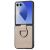 Защитный чехол Deexe Litchi Ring Case для Samsung Galaxy Flip 8 - Khaki: фото 1 из 11