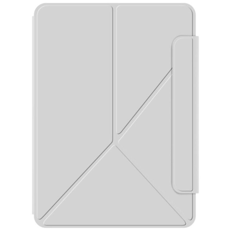 Защитный чехол Deexe Magnetic Case для Apple iPad Pro 13 (2024) - Grey: фото 6 из 7