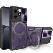 Защитный чехол Deexe Magnetic Space для TECNO Spark Go 2024 / Spark 20 / 20C - Purple (343026V)