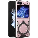 Захисний чохол Deexe Magnetic Space (FF) для Samsung Galaxy Flip 5 - Pink (332411P)
