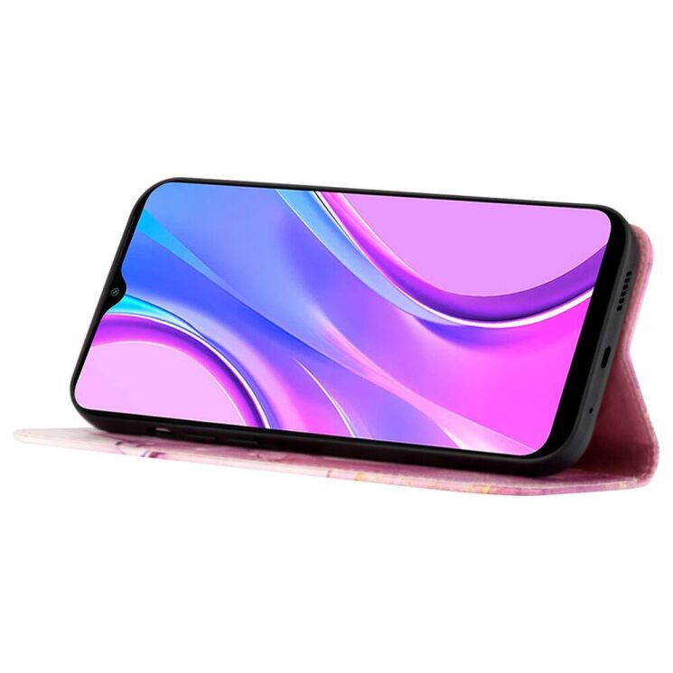 Защитный чехол Deexe Marble Wallet для Xiaomi Redmi Note 12S - Pink / Purple / Gold: фото 4 из 8