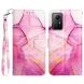 Защитный чехол Deexe Marble Wallet для Xiaomi Redmi Note 12S - Pink / Purple / Gold (327028P). Фото 2 из 8
