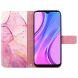 Защитный чехол Deexe Marble Wallet для Xiaomi Redmi Note 12S - Pink / Purple / Gold (327028P). Фото 3 из 8