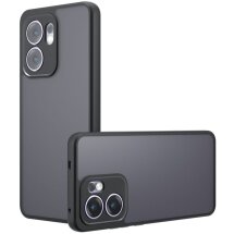 Защитный чехол Deexe Matte Skin для OPPO Reno 13 F/FS 5G - Black: фото 1 из 14