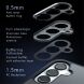 Защитный чехол Deexe Matte Skin для Samsung Galaxy A16 (A165) - Transparent / Black (365284H). Фото 9 из 12