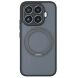Защитный чехол Deexe Matte Skin Kickstand with MagSafe для Xiaomi 17T Pro - Transparent Black (422348TB). Фото 2 из 16