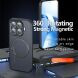 Защитный чехол Deexe Matte Skin Kickstand with MagSafe для Xiaomi 17T Pro - Transparent Black (422348TB). Фото 4 из 16