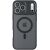 Защитный чехол Deexe Matte Skin with MagSafe для Apple iPhone 17 Pro - Black: фото 1 из 11