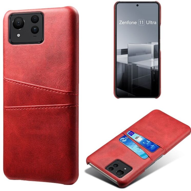 Защитный чехол Deexe Pocket Case для ASUS Zenfone 11 Ultra - Red: фото 1 из 5