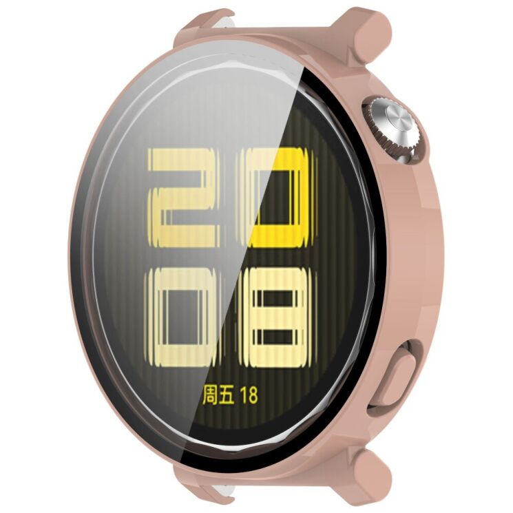 Защитный чехол Deexe Protective Frame для Huawei Watch GT 5 Pro (42mm) - Pink: фото 5 из 7