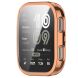 Захисний чохол Deexe Protective Frame для Xiaomi Amazfit Bip 6 - Rose Gold (380900RG). Фото 2 з 10