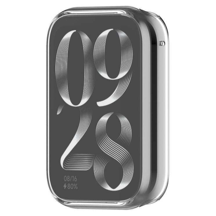 Защитный чехол Deexe Protective Frame для Xiaomi Mi Smart Band 8 Pro - Transparent: фото 4 из 8