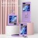 Защитный чехол Deexe Ring Case для Samsung Galaxy Flip 6 - Purple (357518V). Фото 3 из 9