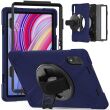 Защитный чехол Deexe Rotation Hybrid для Xiaomi Redmi Pad Pro / Poco Pad - Navy Blue (352622DB)
