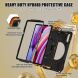 Защитный чехол Deexe Rotation Hybrid для Xiaomi Redmi Pad Pro / Poco Pad - Red (352622R). Фото 7 из 14