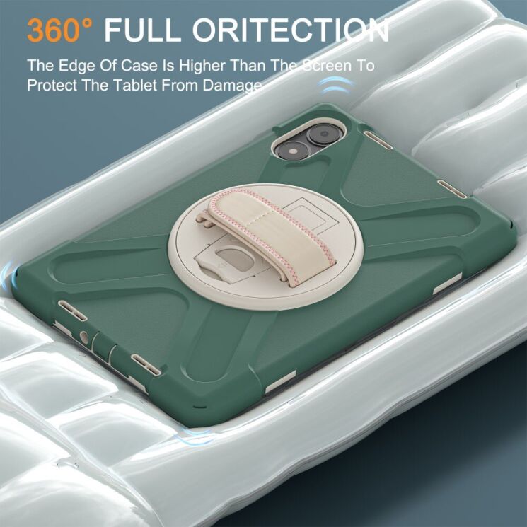 Защитный чехол Deexe Rotation Hybrid для Xiaomi Redmi Pad Pro / Poco Pad - Red: фото 5 из 14