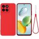 Защитный чехол Deexe Silicone Case для Honor 200 Smart - Red (366900R). Фото 1 из 8