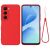 Захисний чохол Deexe Silicone Case для Infinix Hot 60 Pro Plus - Red: фото 1 з 9