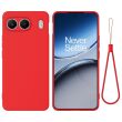 Защитный чехол Deexe Silicone Case для OnePlus Nord 4 - Red (382416R)