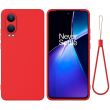 Защитный чехол Deexe Silicone Case для OnePlus Nord CE 4 Lite - Red (382310R)