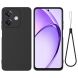 Защитный чехол Deexe Silicone Case для OPPO A3x / A3 / A40m - Black (365307B). Фото 1 из 8