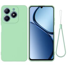 Защитный чехол Deexe Silicone Case для Realme C61 - Green: фото 1 из 7