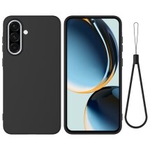 Силіконовий (TPU) чохол Deexe Silicone Case для Samsung Galaxy A56 (A566) - Black: фото 1 з 8