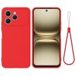 Силіконовий (TPU) чохол Deexe Silicone Case для TECNO Spark 40 - Red (402603R)