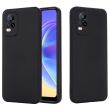 Защитный чехол Deexe Silicone Case для VIVO V21e - Black (281618B)