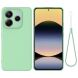 Защитный чехол Deexe Silicone Case для Xiaomi Redmi Note 14 5G - Green (379403G). Фото 1 из 8