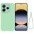 Защитный чехол Deexe Silicone Case для Xiaomi Redmi Note 14 5G - Green: фото 1 из 8