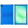 Защитный чехол Deexe Silicone Kickstand для Samsung Galaxy Tab A11 Plus (X230/236) - Dark Blue (401603DB)