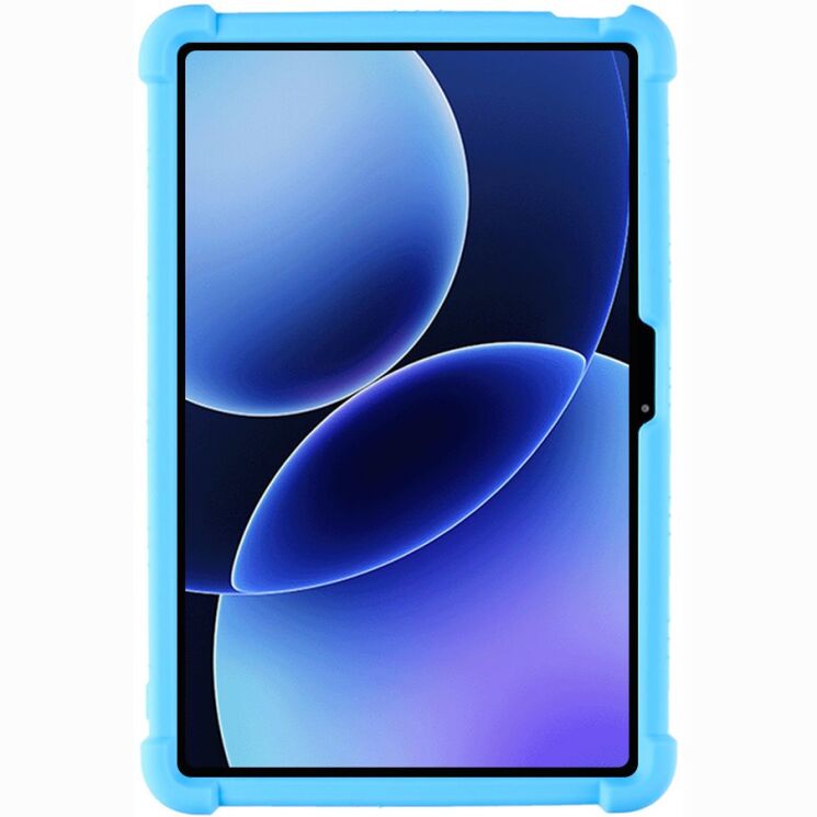 Защитный чехол Deexe Silicone Kickstand для Xiaomi Pad 8 / Pad 8 Pro - Baby Blue: фото 2 из 8