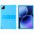 Захисний чохол Deexe Silicone Kickstand для Xiaomi Pad 8 / Pad 8 Pro - Baby Blue: фото 1 з 8