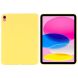 Захисний чохол Deexe Silicone Shell для Apple iPad 10.9 (2022) / iPad 11 (2025) - Yellow (306456Y). Фото 2 з 9