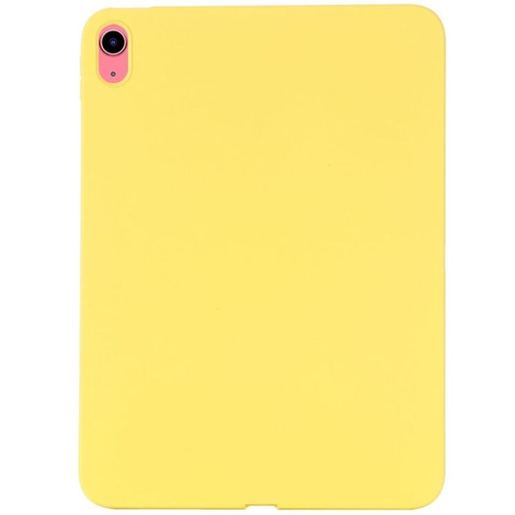 Захисний чохол Deexe Silicone Shell для Apple iPad 10.9 (2022) / iPad 11 (2025) - Yellow: фото 1 з 9