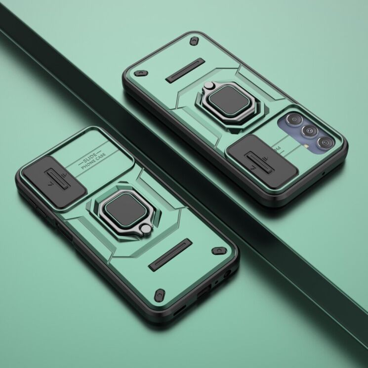 Защитный чехол Deexe Stellar Shield для Samsung Galaxy M34 (M346) - Green: фото 4 из 6